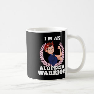Alopecia Warrior Alopecia Areata Awareness Gift Kaffemugg
