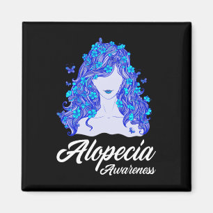 Alopecia Warrior Hair Loss Loss Warrior Alopecia A Magnet