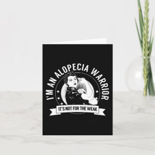 Alopecia Warrior NFTW - Alopecia Awareness Kort