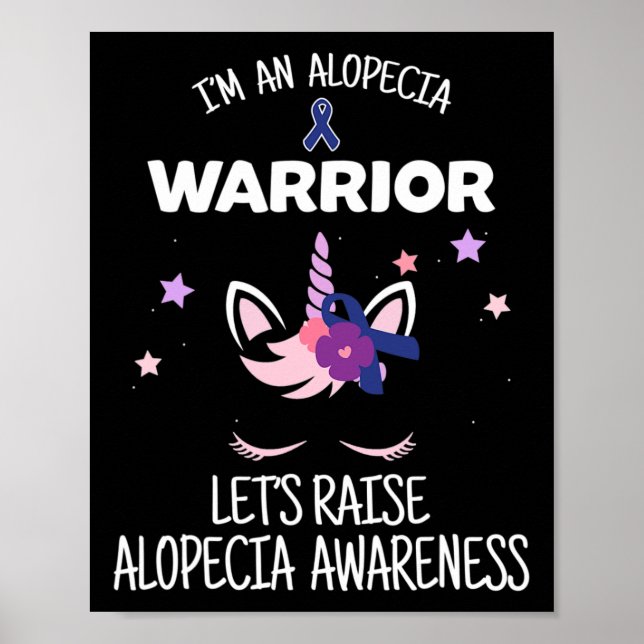 Alopecia Warrior Poster (Framsidan)