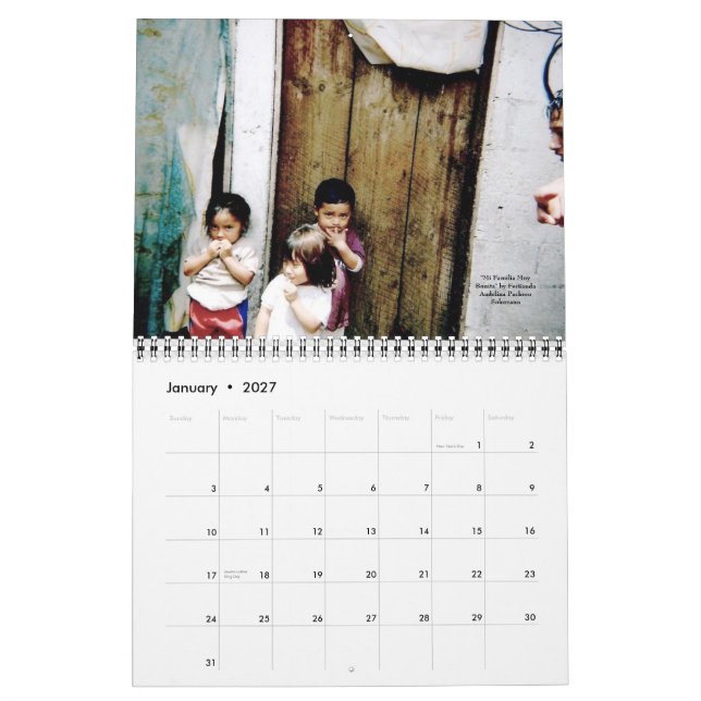 Alotenango Kalender (Jan 2027)