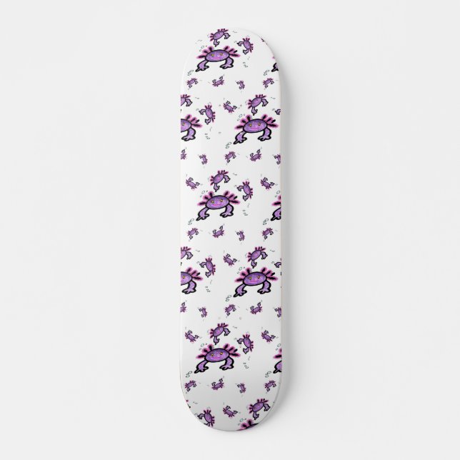 A'lotl axolotls mini skateboard bräda 18,5 cm (Framsida)