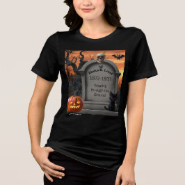 "Alotta B. Lood" Halloween Headstone Humor T Shirt