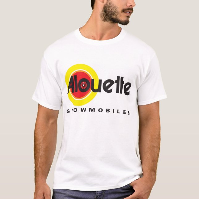 Alouette SnowMobes T Shirt (Framsida)