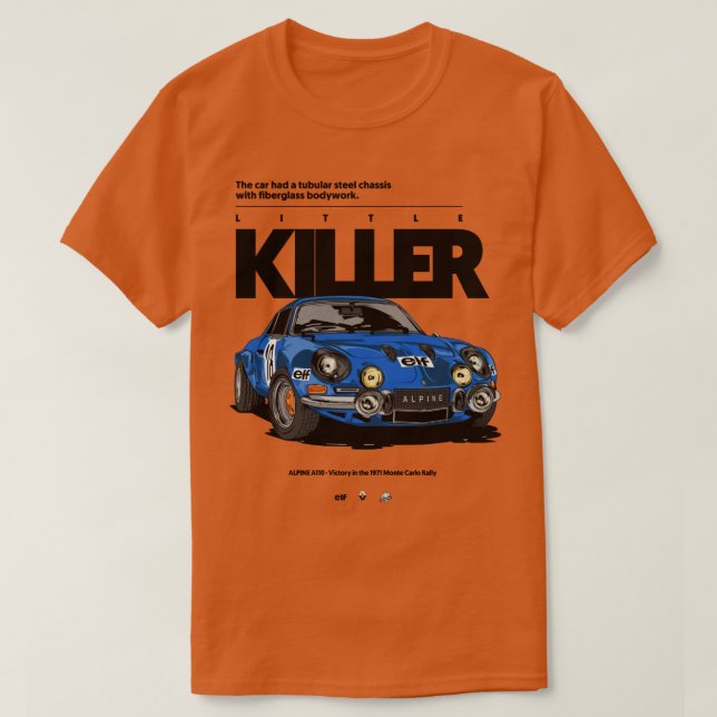 Alp A110 Little Killer T Shirt (Design framsida)
