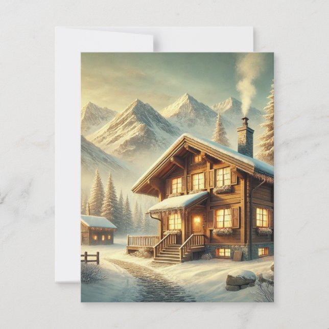 Alp Charm Anteckningskort (Framsida)