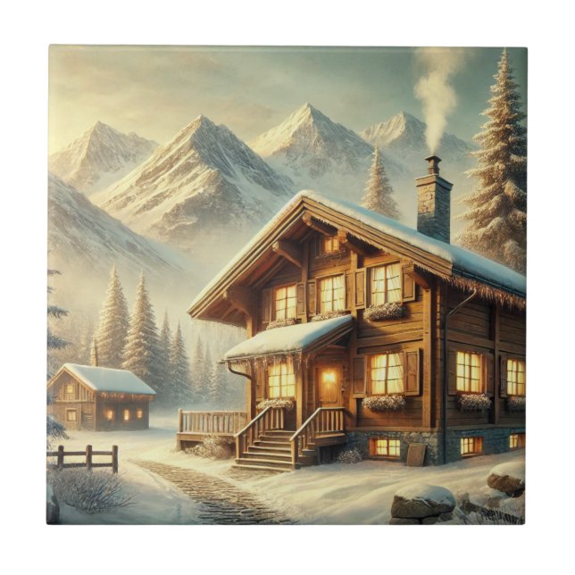 Alp Charm Kakelplatta (Framsidan)