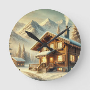Alp Charm Rund Klocka