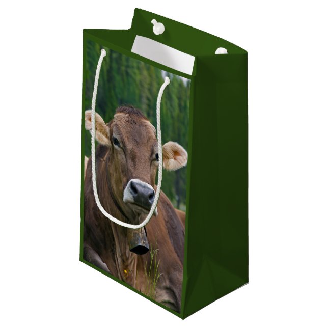 Alp Cow Gift-fack (Framsidan Vinklad)