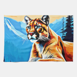 Alp-kuggvydesign Kökshandduk