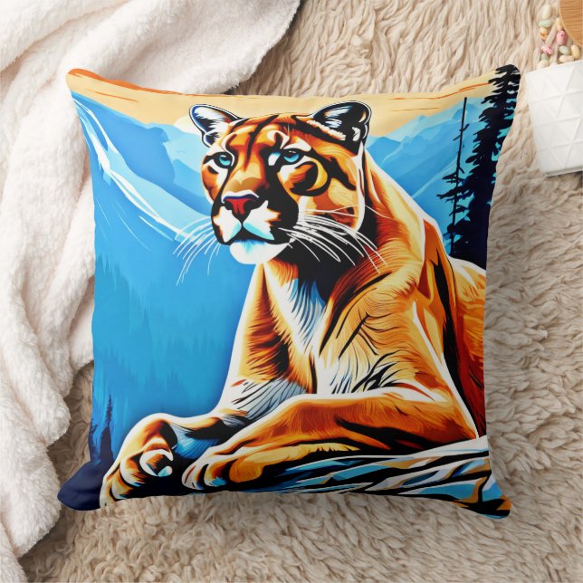 Alp-kuggvydesign Kudde (Filt)