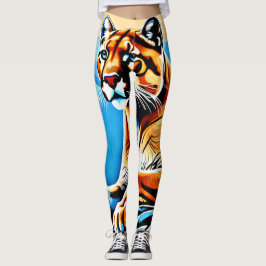 Alp-kuggvydesign Leggings
