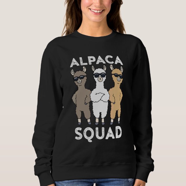 Alpaca Alpaca Squad T Shirt (Framsida)
