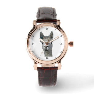 Alpaca Alpakka Alpaka Alpaga Armbandsur