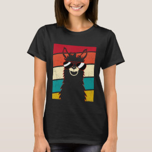 Alpaca Älskare Farmer Mor har en dålig Mamma Llama T Shirt