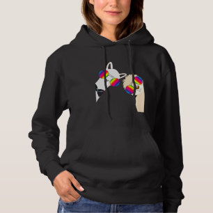 Alpaca Animal Friend Bff Rainbow Glasses Llama Slo T Shirt
