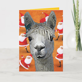 Alpaca beställnings- YouBeaut planlägger jul Helgkort