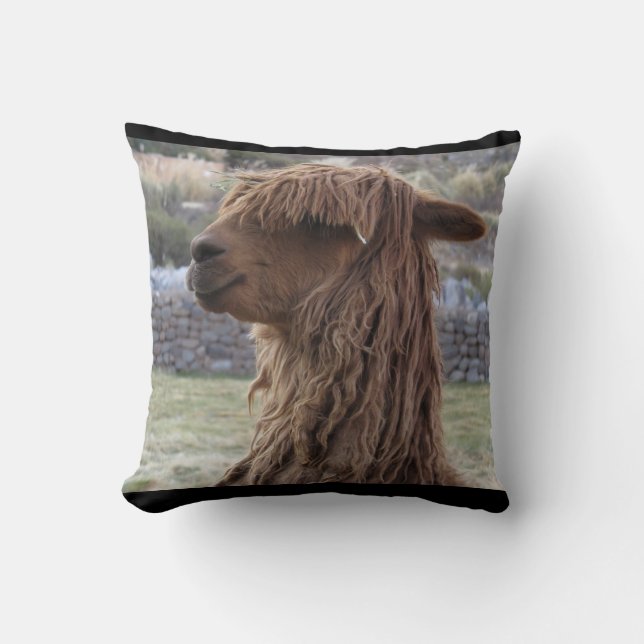ALPACA DEKORATIV KUDDE (Framsida)