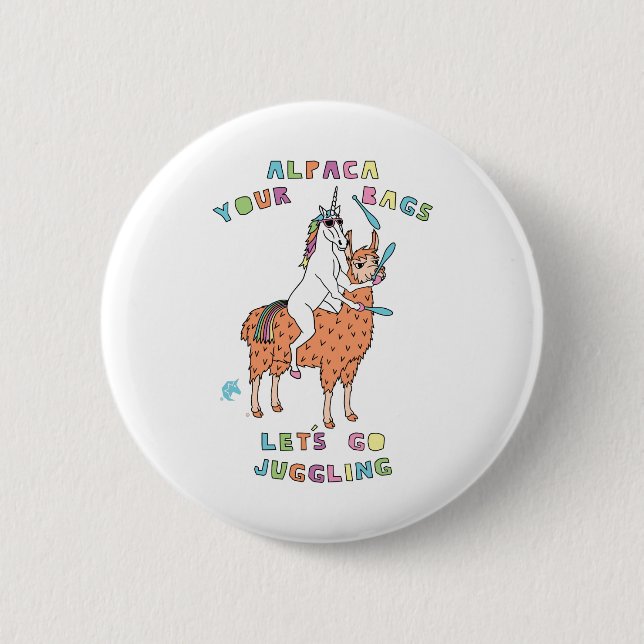 Alpaca-Din-Hänga lösRidning Knapp (Framsida)