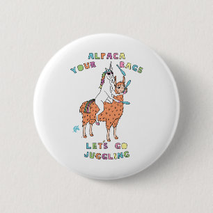 Alpaca-Din-Hänga lösRidning Knapp
