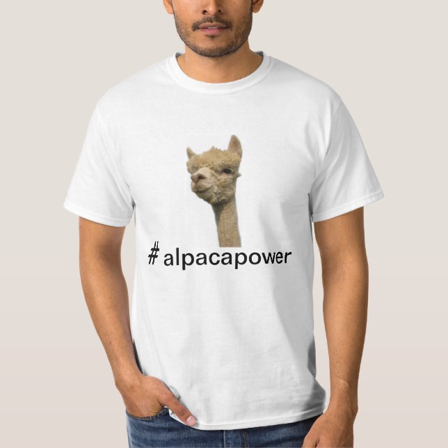 ALPACA DRIVER!! T-SHIRT (Framsida)