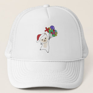 Alpaca God jul Winter Animals Alpacas Keps