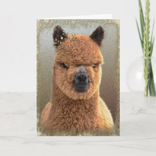 Alpaca Helgdag Card Helgkort