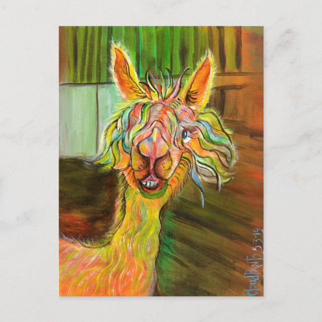 Alpaca - Hilda-vykort Vykort (Framsida)