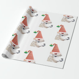 Alpaca i jultomten Papprare jultomte Presentpapper