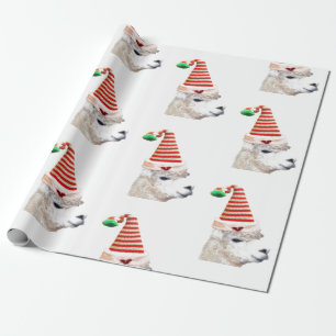 Alpaca i jultomten Papprare jultomte Presentpapper