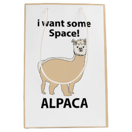 Alpaca Jag vill ha lite ledigt utrymme Alpaca