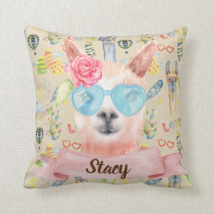 Alpaca Kärlek Kudde