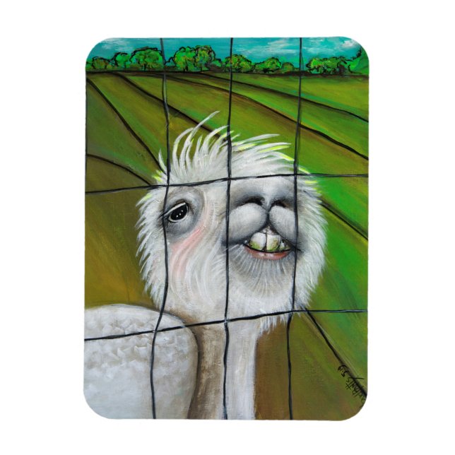 Alpaca - Little Dreamer magnet (Vertikal)