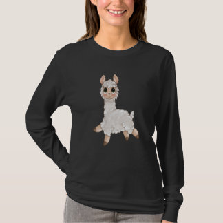 alpaca llama animal  llama t shirt