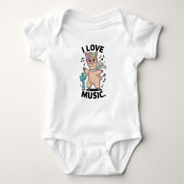 Alpaca love music t shirt