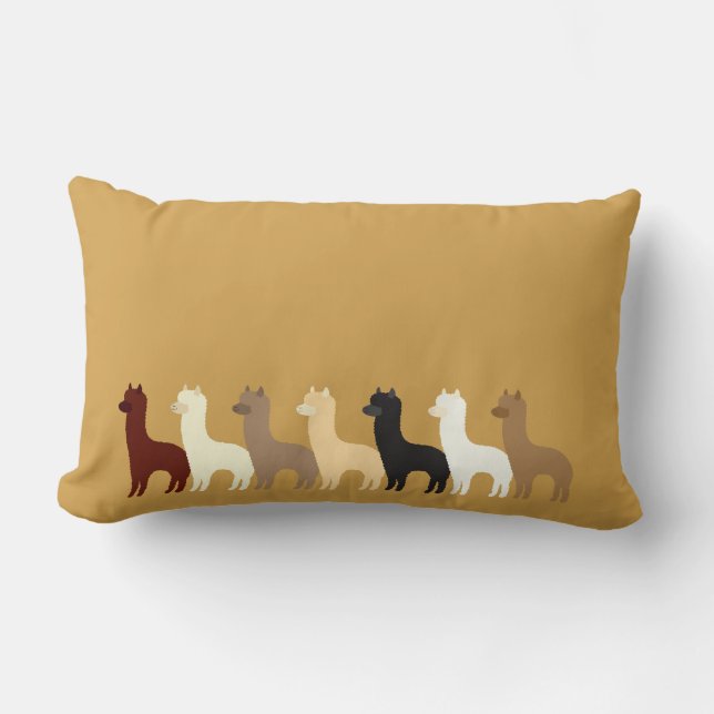 Alpaca Lumbarkudde (Framsida)