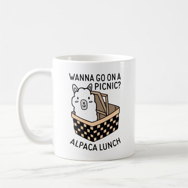 Alpaca Lunch Kaffemugg (Vänster)