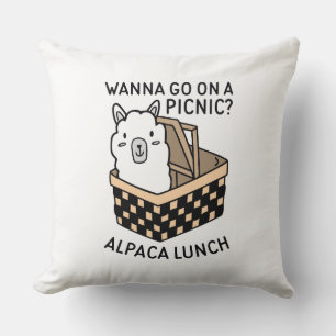 Alpaca Lunch Kudde