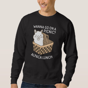 Alpaca Lunch Lång Ärmad Tröja