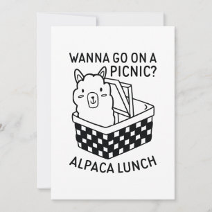 Alpaca Lunch Tack Kort