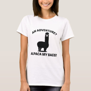 Alpaca Mina väskor T Shirt