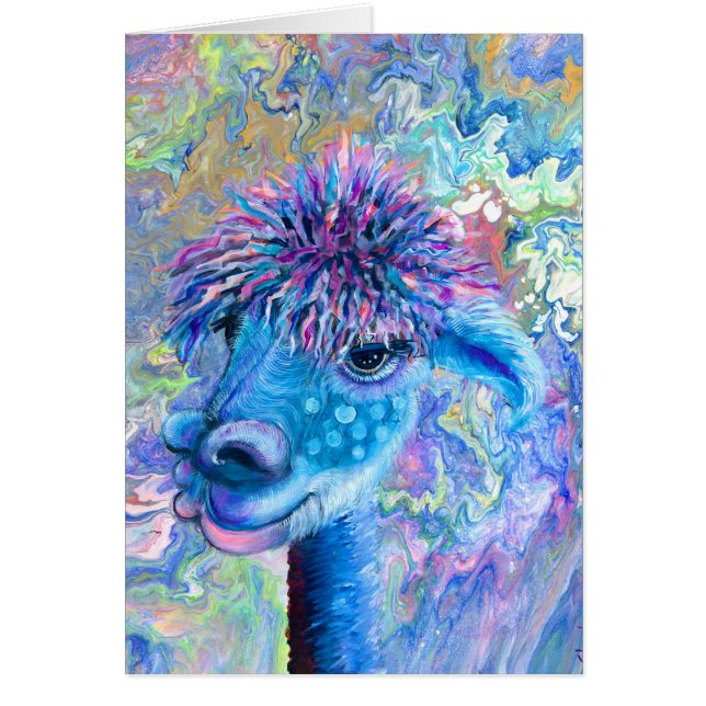 Alpaca - Normalanteckningskort OBS Kort (Framsidan)