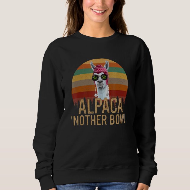 Alpaca "nother Bowl Alpaca T Shirt (Framsida)