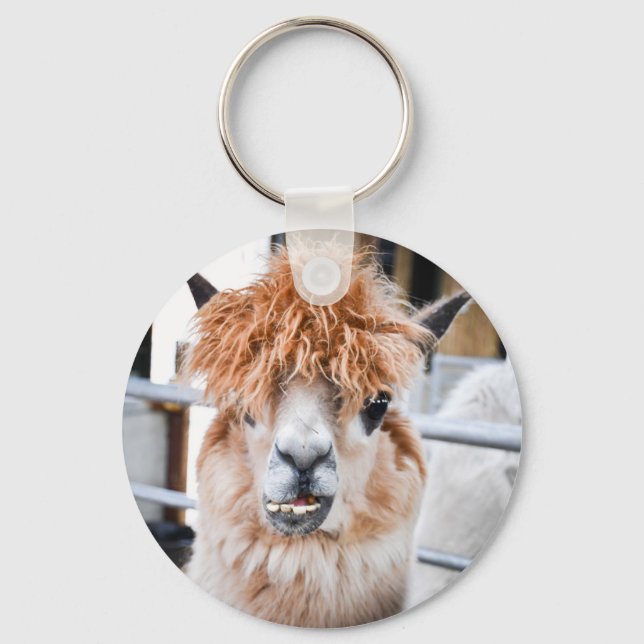 Alpaca Nyckelring (Framsida)