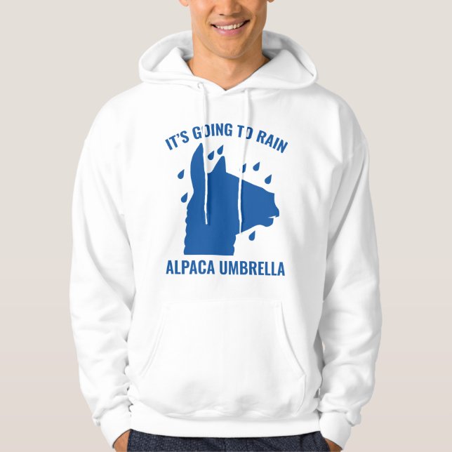 Alpaca Parbrella Hoodie (Framsida)