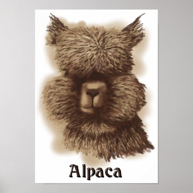 Alpaca Poster (Framsidan)