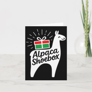 Alpaca Shoebox - Ge julunderordnad Kort