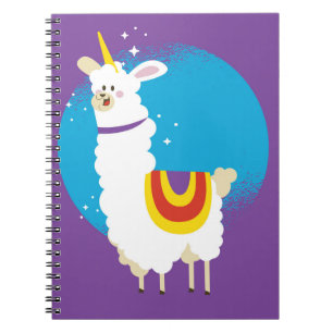 Alpaca Unicorn Anteckningsbok