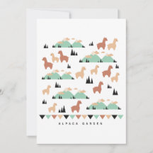 Alpaca Vår Garden T-Shirt