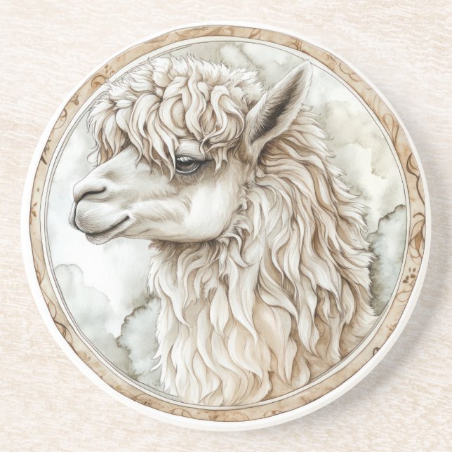 Alpaca Vild Tame och Timless Collection Underlägg (Framsidan)